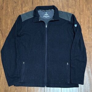 Kuhl Full Zip Dark Navy Blue Chianti Fleece